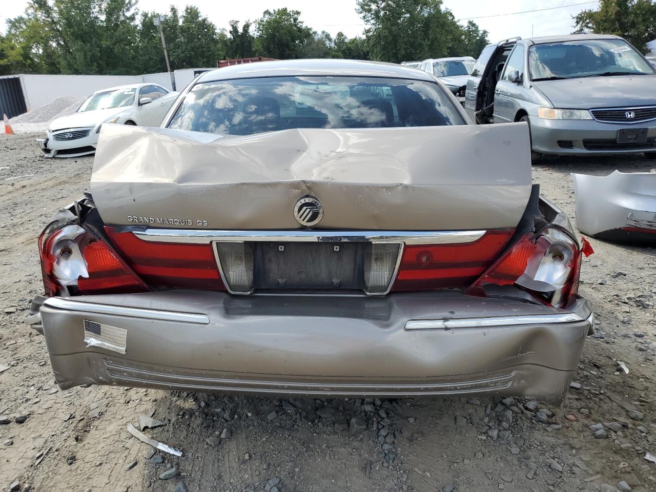 2003 Mercury Grand Marquis Gs VIN: 2MEFM74W53X626217 Lot: 66085504