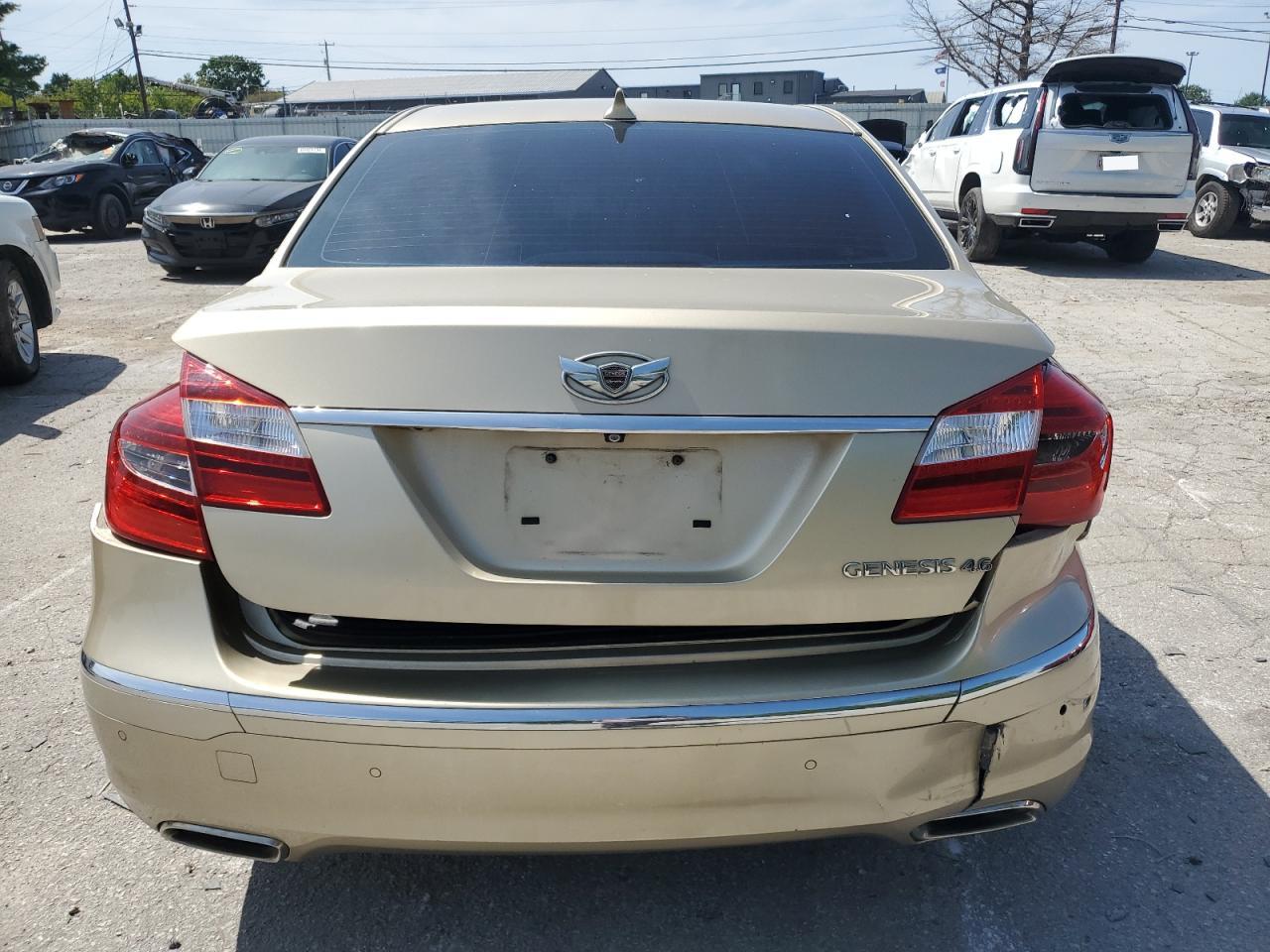 2012 Hyundai Genesis 4.6L VIN: KMHGC4DF3CU198609 Lot: 68092734