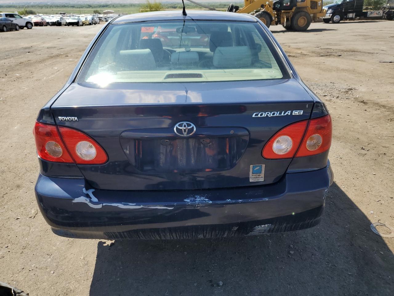 2006 Toyota Corolla Ce VIN: JTDBR32EX60062085 Lot: 68769804