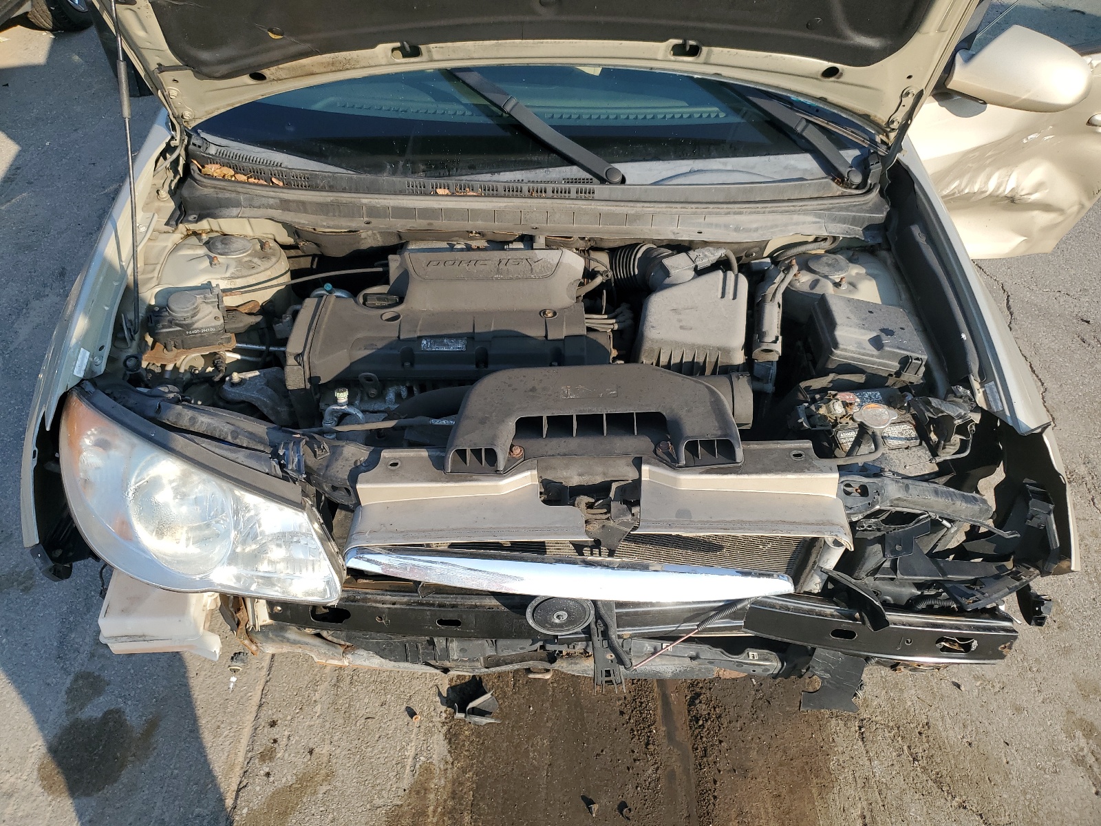 KMHDU4AD4AU152061 2010 Hyundai Elantra Blue