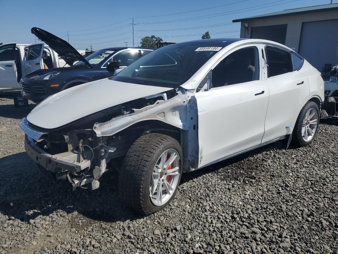 2023 Tesla Model Y VIN: 7SAYGDEE1PF812593 Lot: 68899194