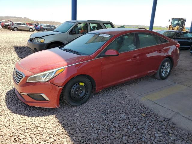  HYUNDAI SONATA 2017 Burgundy