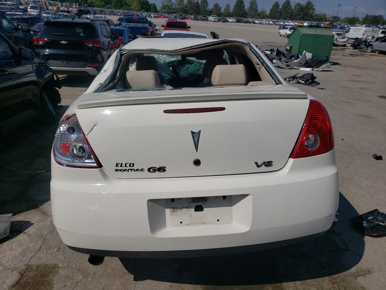 2008 Pontiac G6 Base VIN: 1G2ZG57N684299469 Lot: 67748924