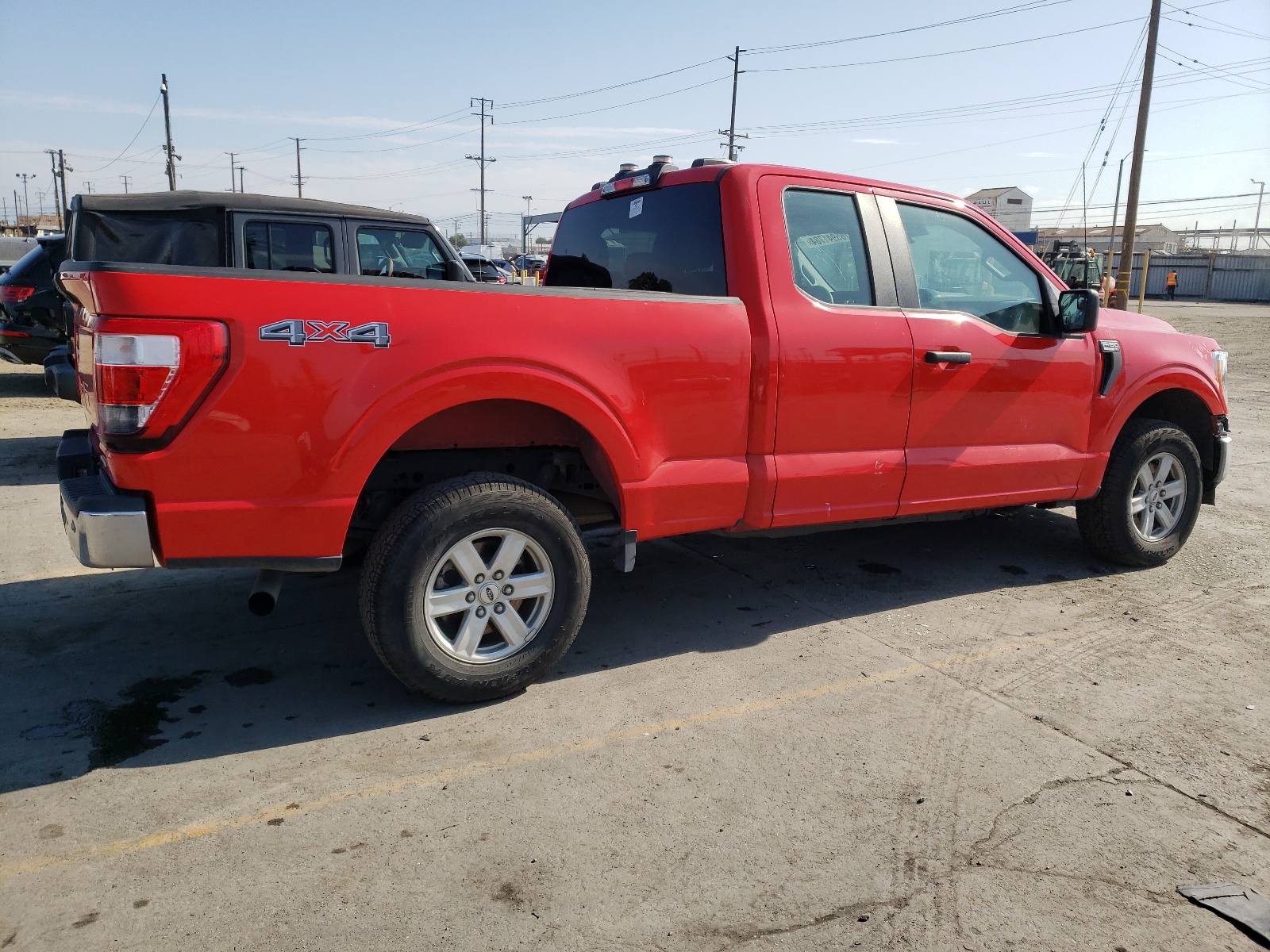 2022 Ford F150 Super Cab vin: 1FTEX1EP5NKE49411