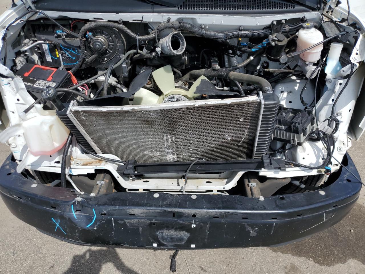 2021 Chevrolet Express G2500 VIN: 1GCWGAFP7M1219621 Lot: 66844454