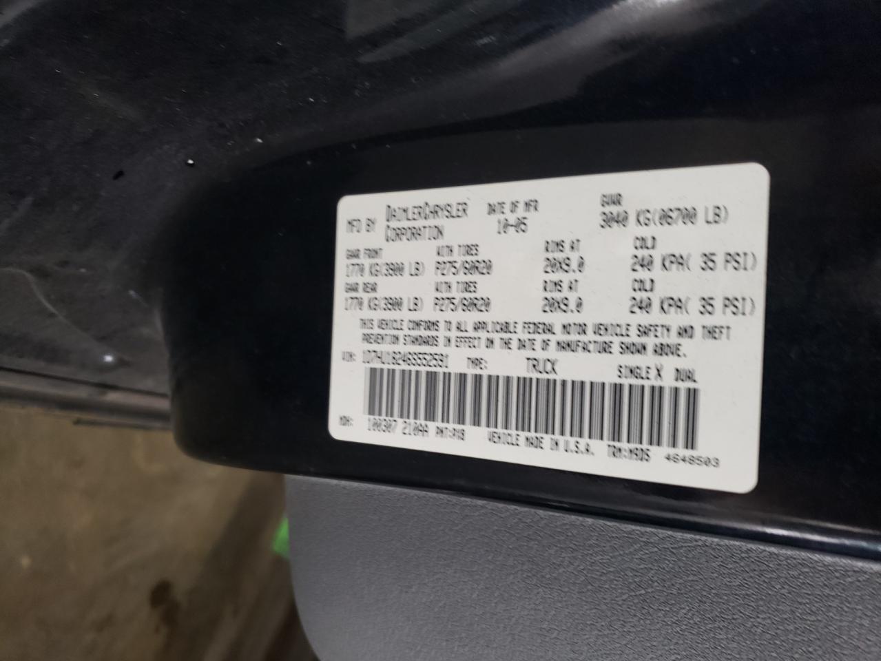 1D7HU18246S552591 2006 Dodge Ram 1500 St