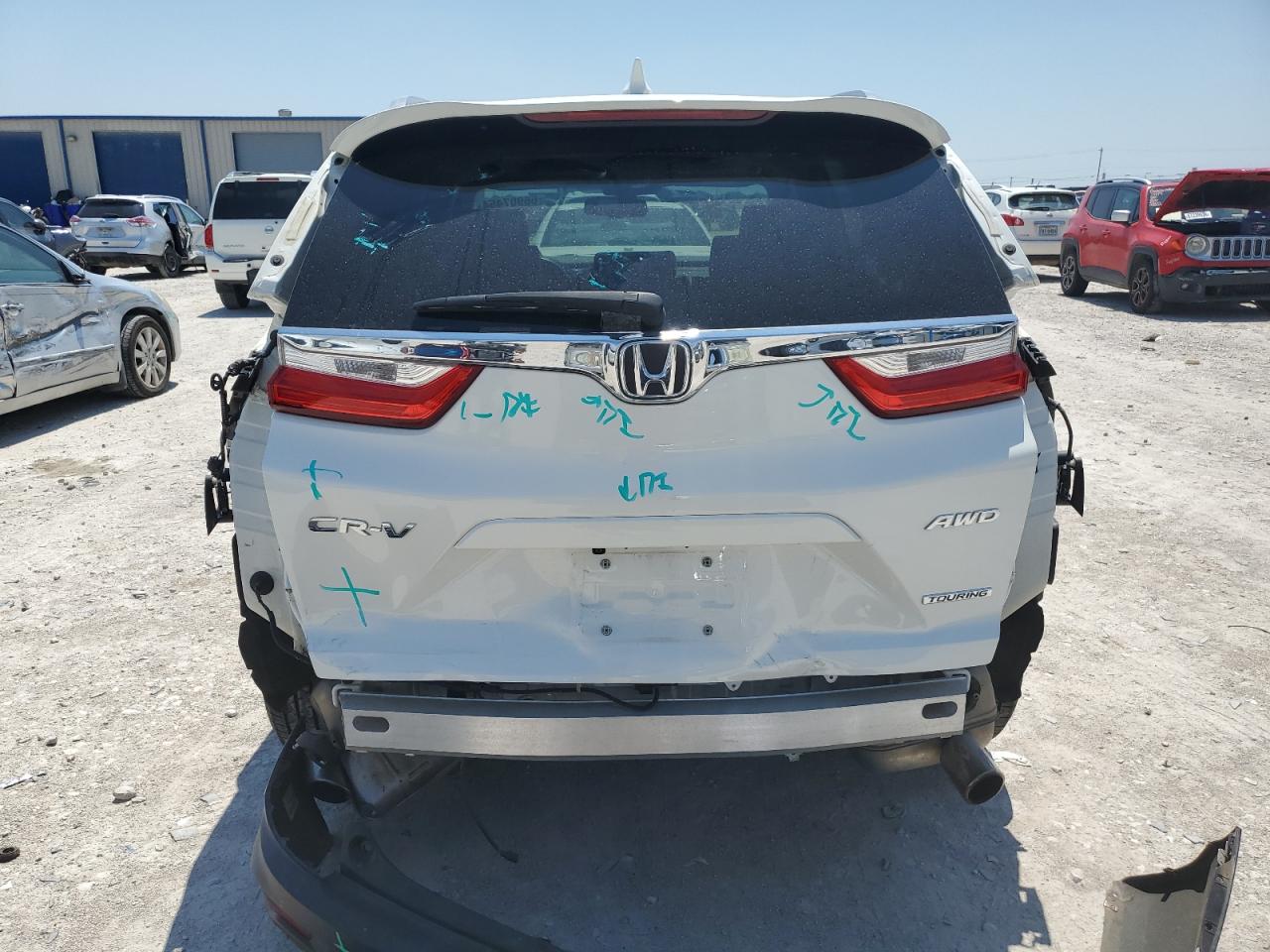 2017 Honda Cr-V Touring VIN: 2HKRW2H96HH672809 Lot: 66907454