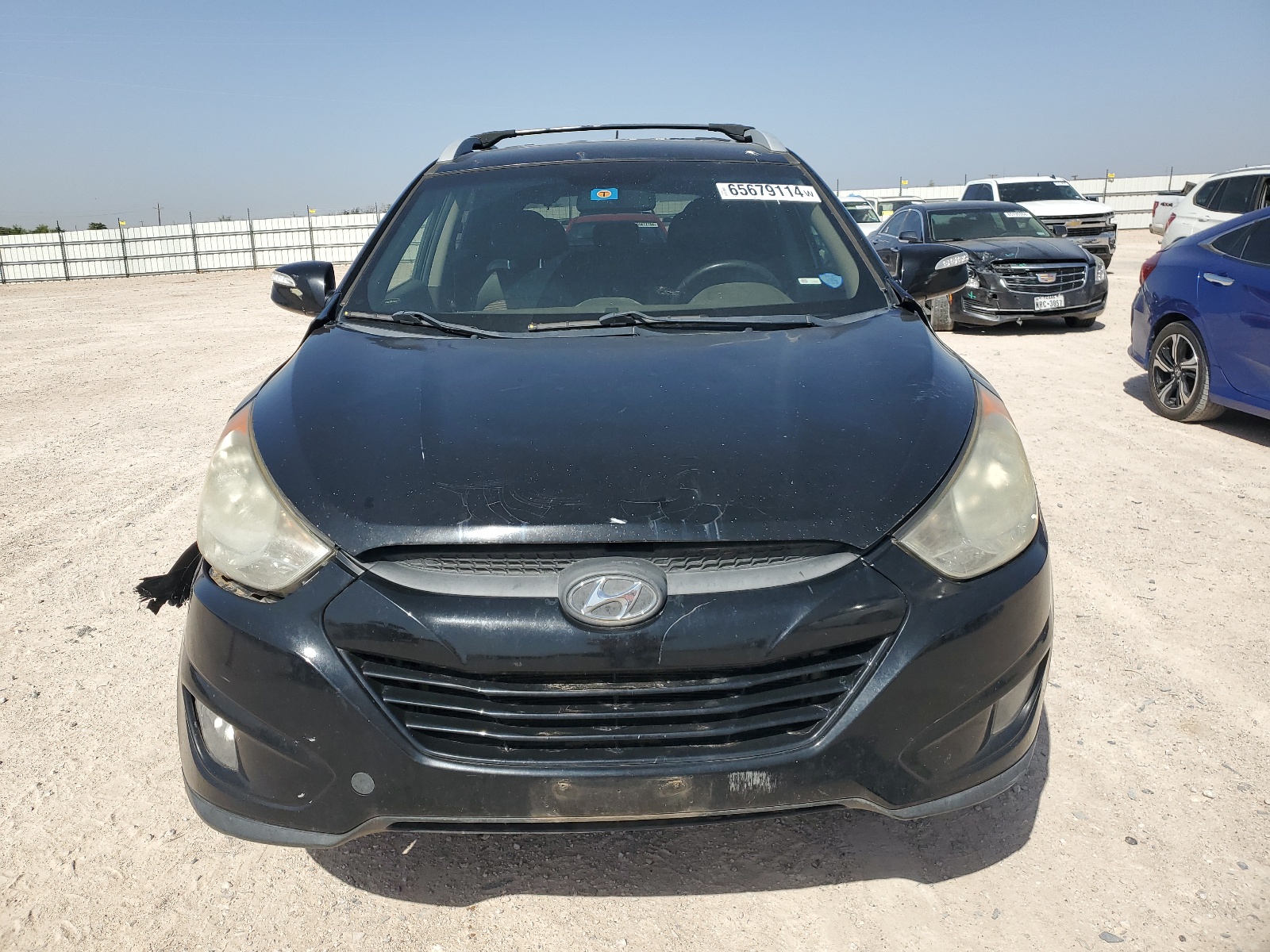 2013 Hyundai Tucson Gls vin: KM8JU3AC1DU662182