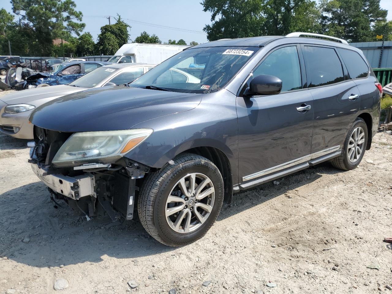 2013 Nissan Pathfinder S VIN: 5N1AR2MM6DC684815 Lot: 68723254