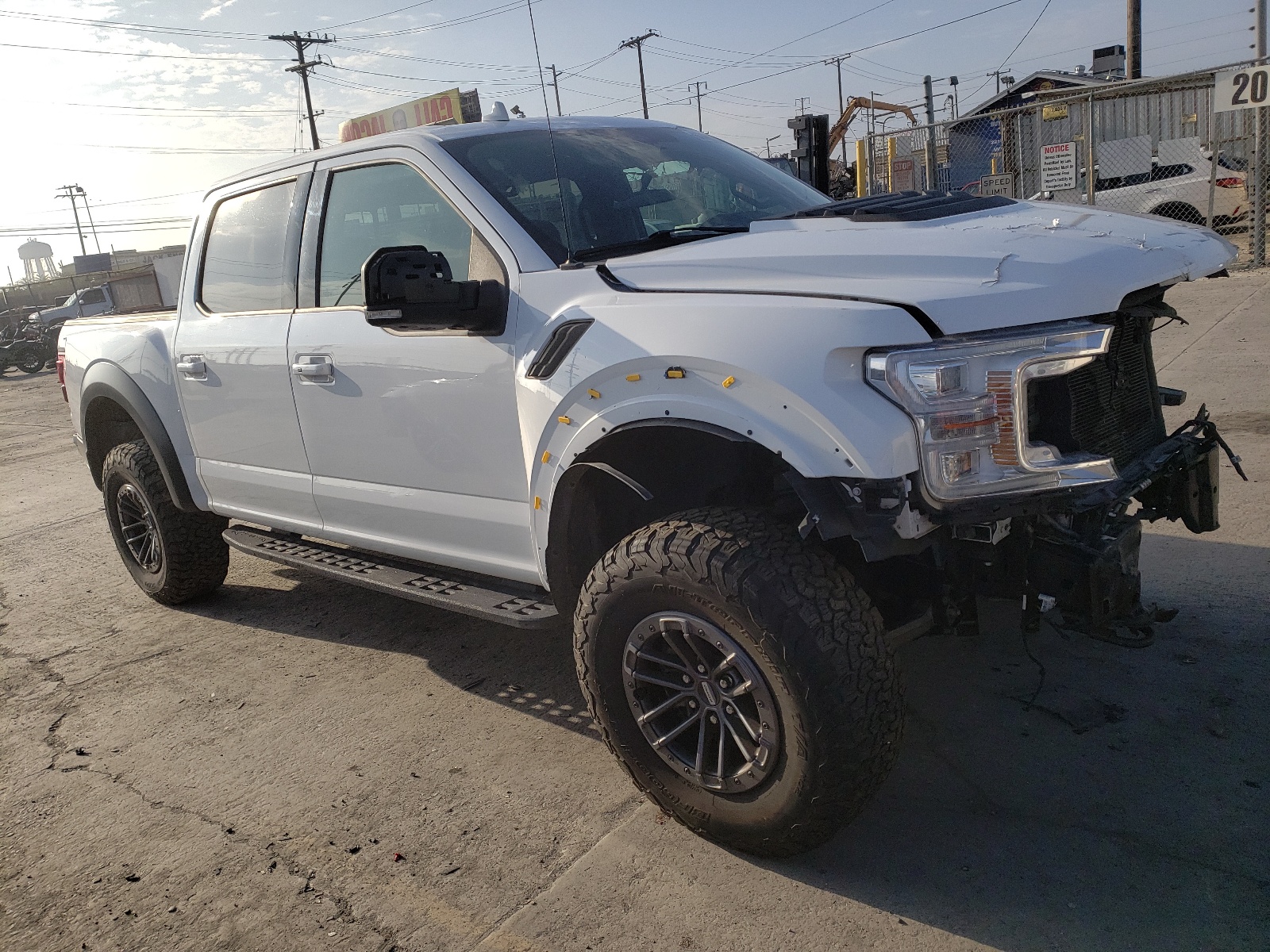 2020 Ford F150 Raptor vin: 1FTFW1RG8LFC73607