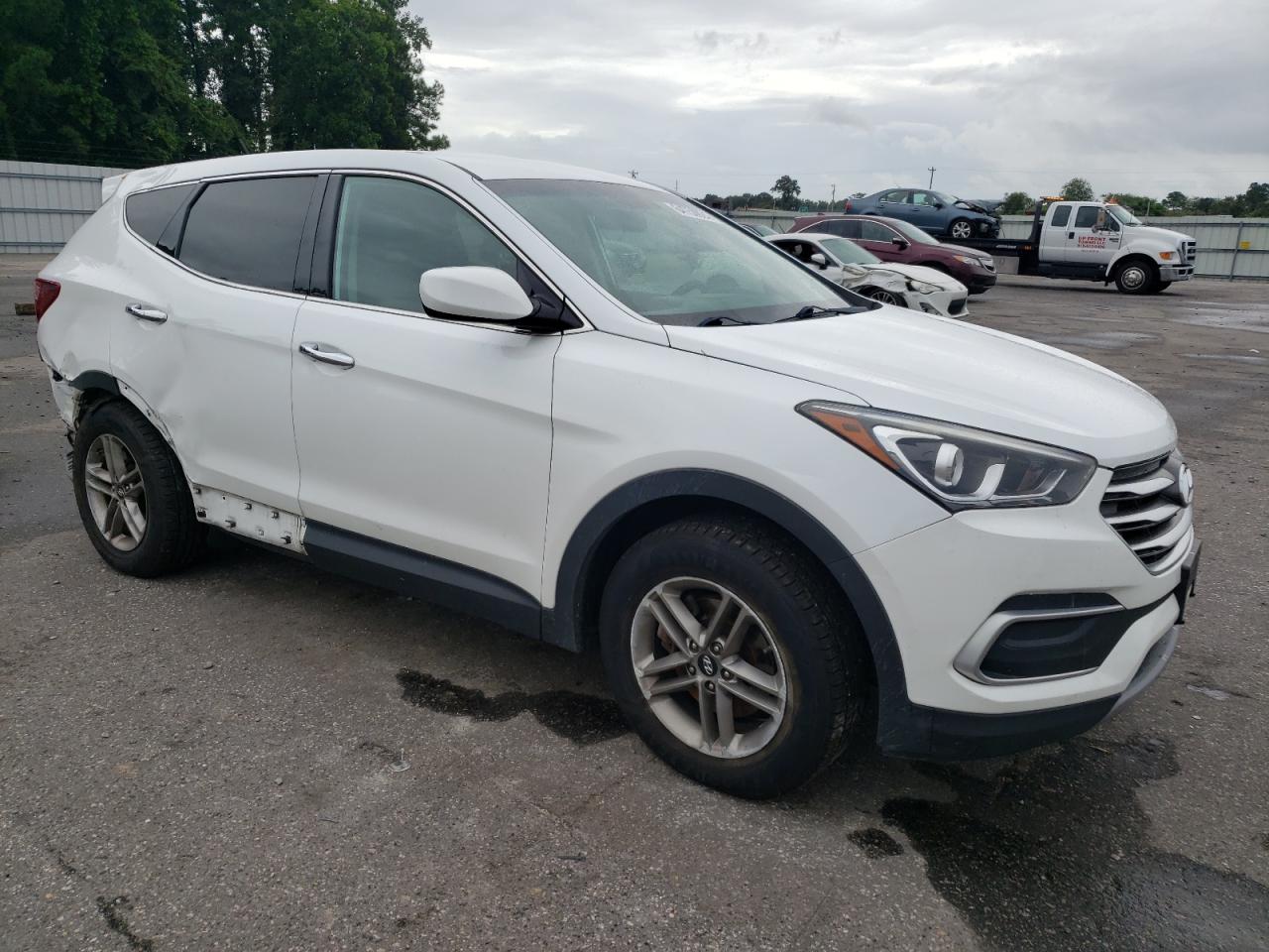 VIN 5XYZT3LB6JG573025 2018 HYUNDAI SANTA FE no.4