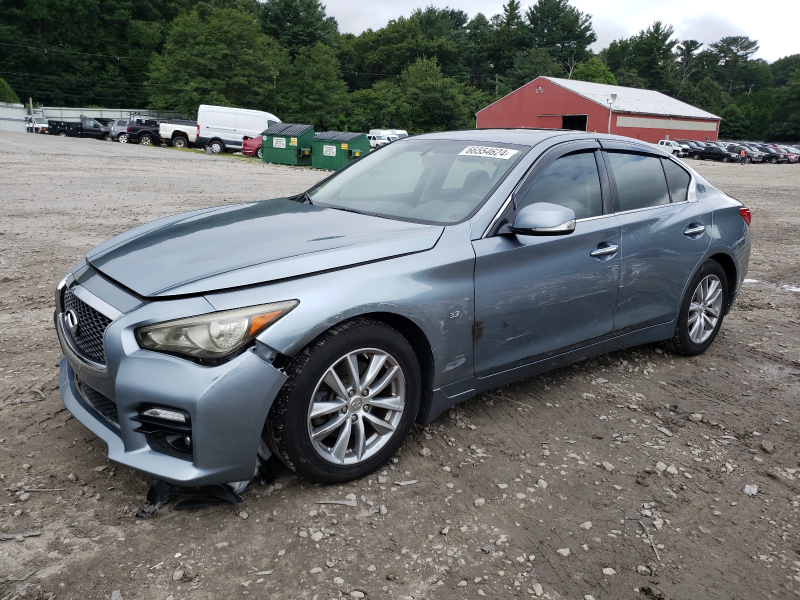 JN1BV7ARXEM706783 2014 Infiniti Q50 Base