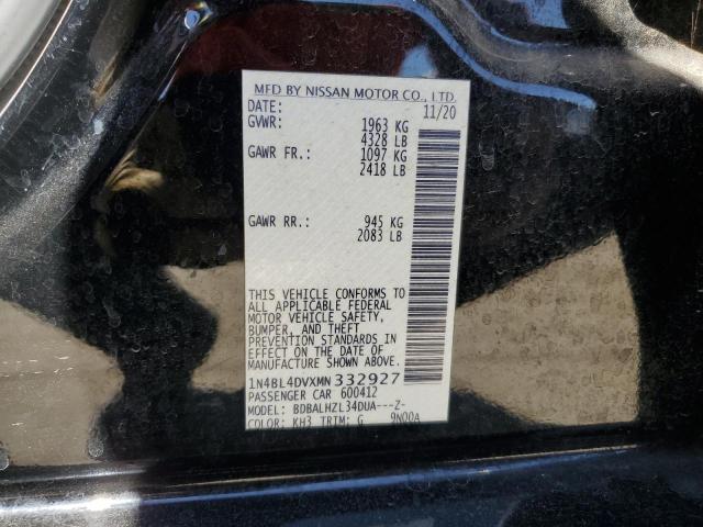 1N4BL4DVXMN332927 Nissan Altima SV 12