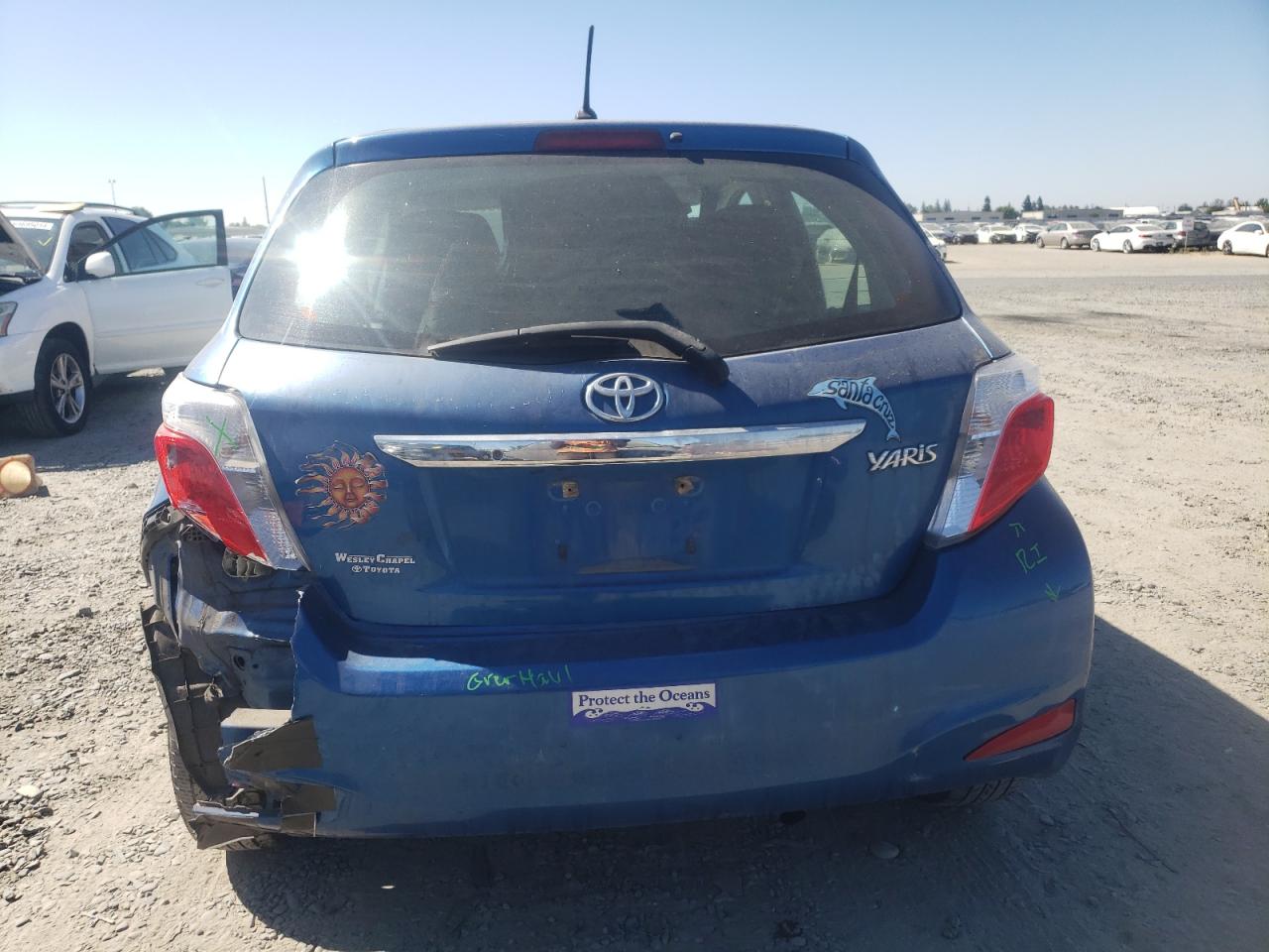 2012 Toyota Yaris VIN: JTDKTUD30CD506436 Lot: 66902474