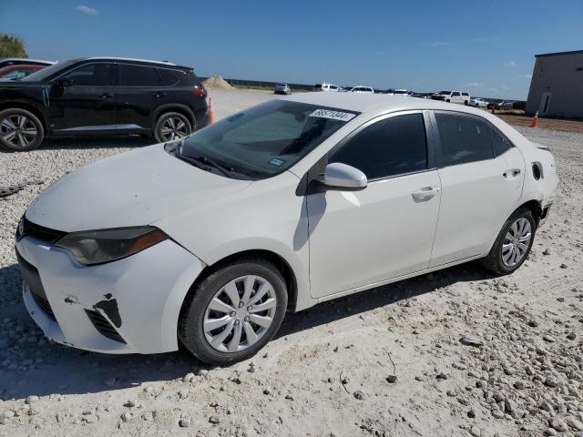 Sedans TOYOTA COROLLA 2015 White