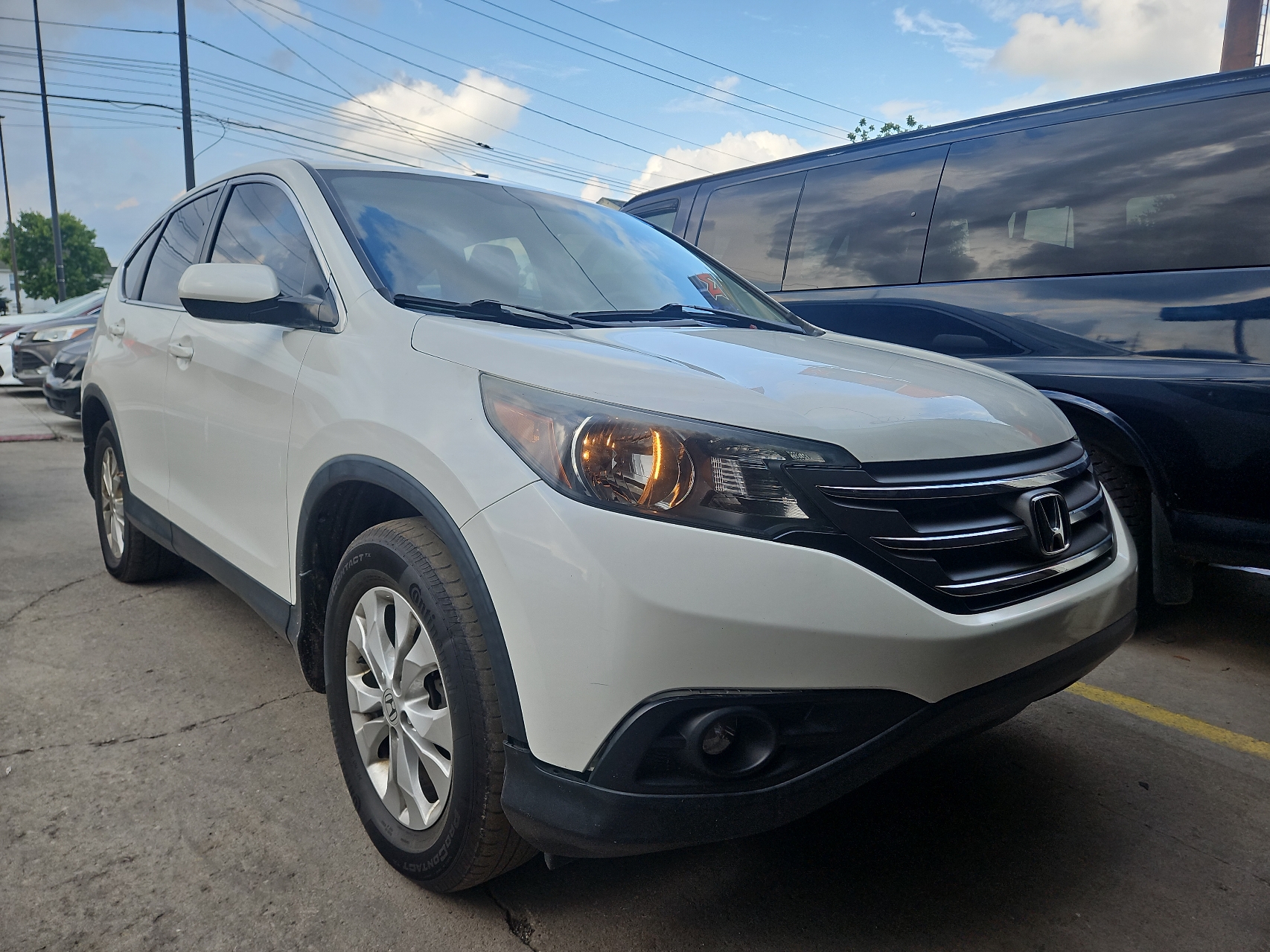 2014 Honda Cr-V Ex vin: 5J6RM4H57EL102737