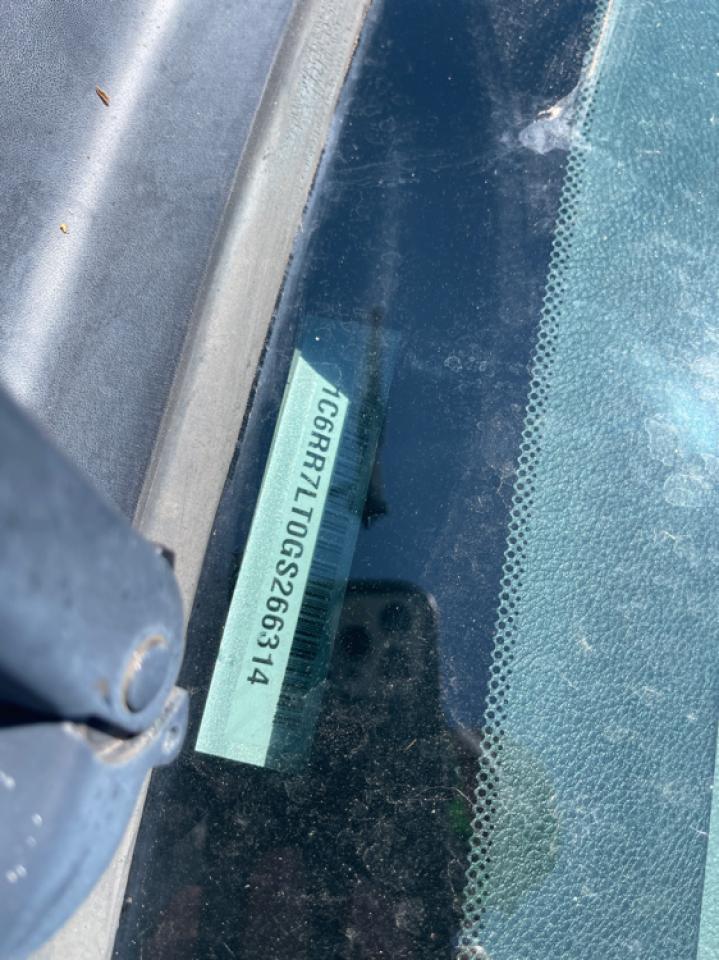 2016 Ram 1500 Slt VIN: 1C6RR7LT0GS266314 Lot: 63700004