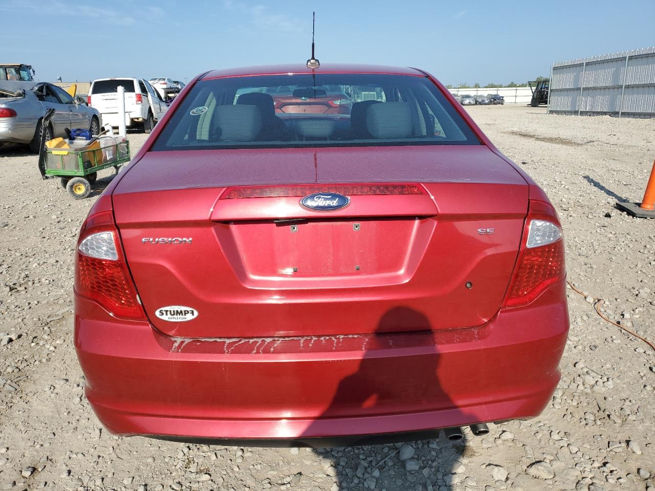 2011 Ford Fusion Se VIN: 3FAHP0HA5BR260267 Lot: 67268154