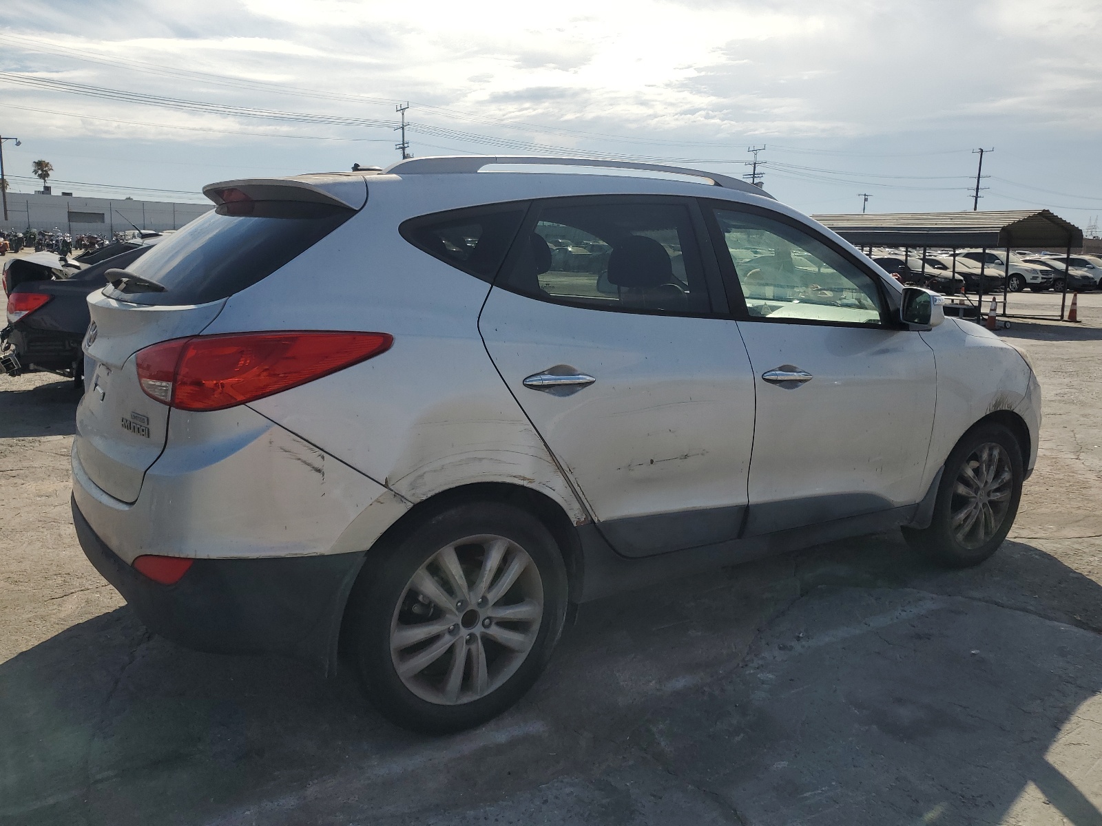 2012 Hyundai Tucson Gls vin: KM8JU3AC9CU364154