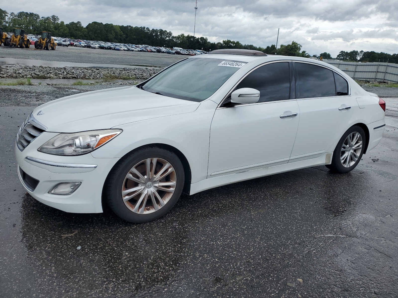 2013 Hyundai Genesis 3.8L vin: KMHGC4DD7DU221194