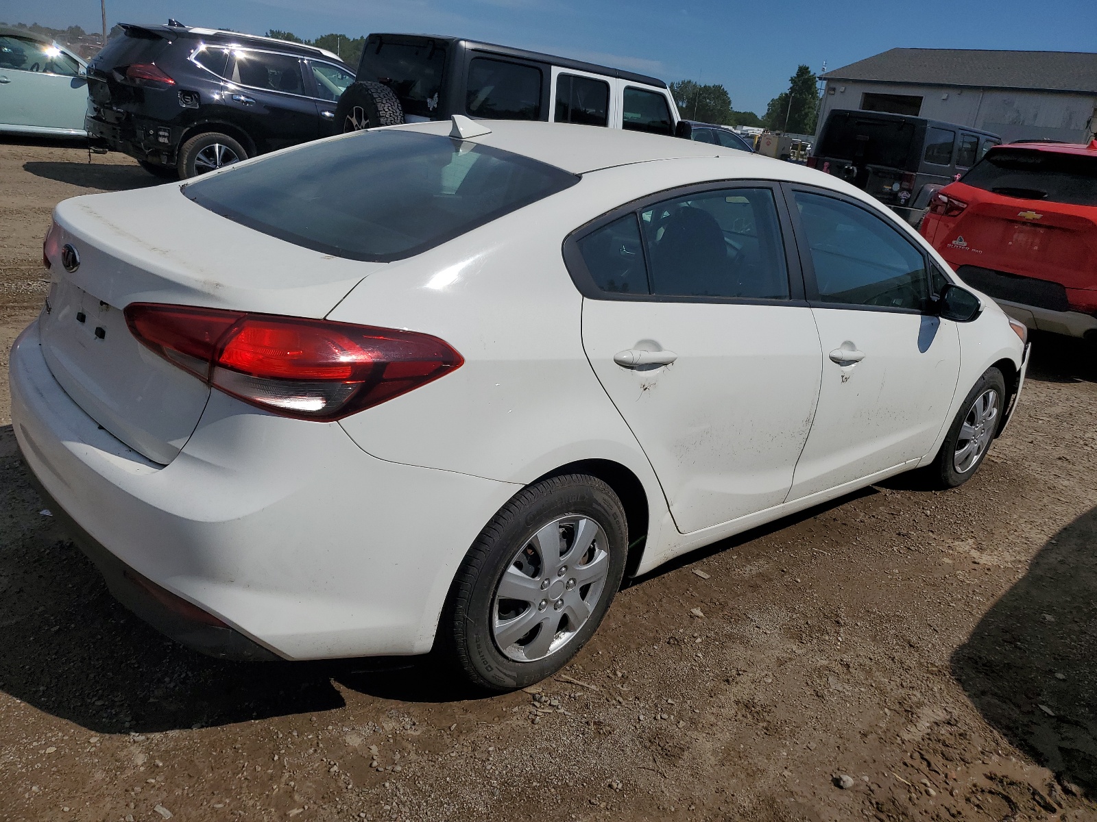 2017 Kia Forte Lx vin: 3KPFK4A78HE057184