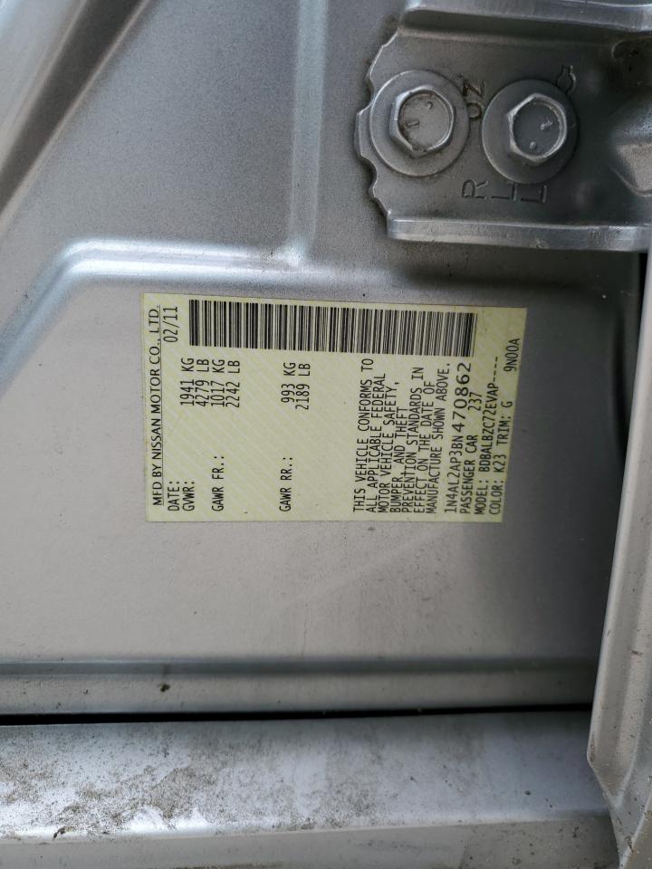 1N4AL2AP3BN470862 2011 Nissan Altima Base