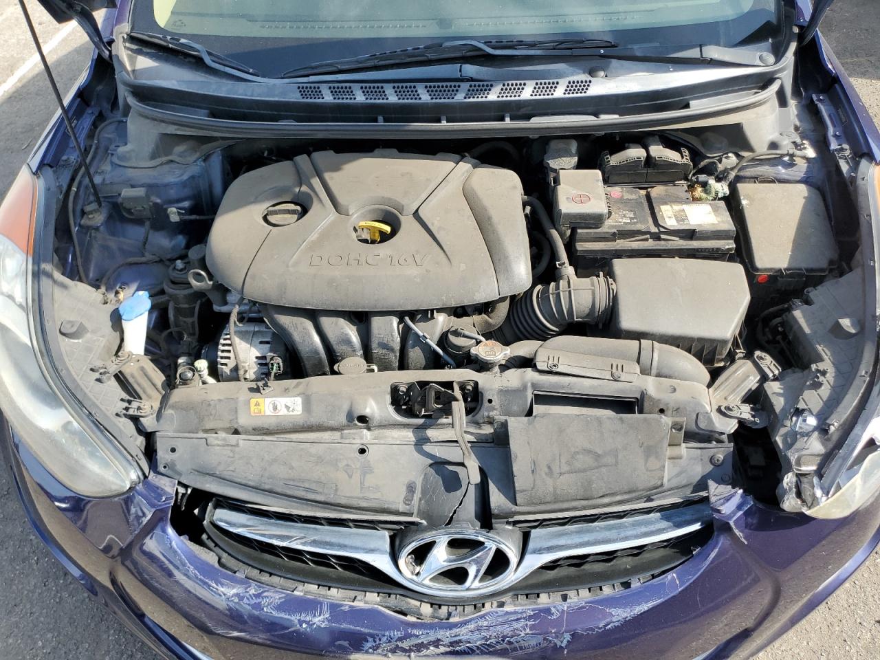 2013 Hyundai Elantra Gls VIN: 5NPDH4AEXDH452963 Lot: 66107504