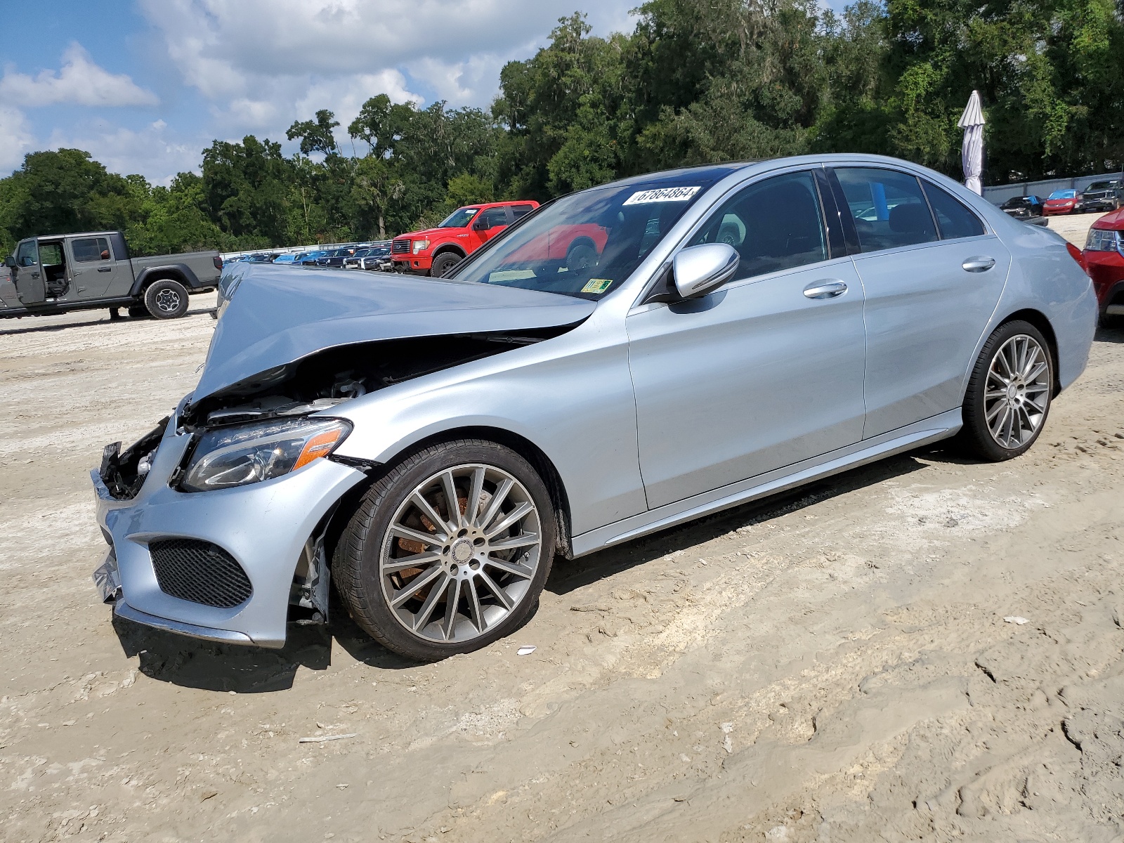 55SWF4KB2GU103882 2016 Mercedes-Benz C 300 4Matic