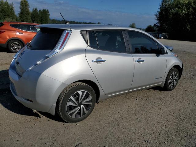  NISSAN LEAF 2015 Srebrny