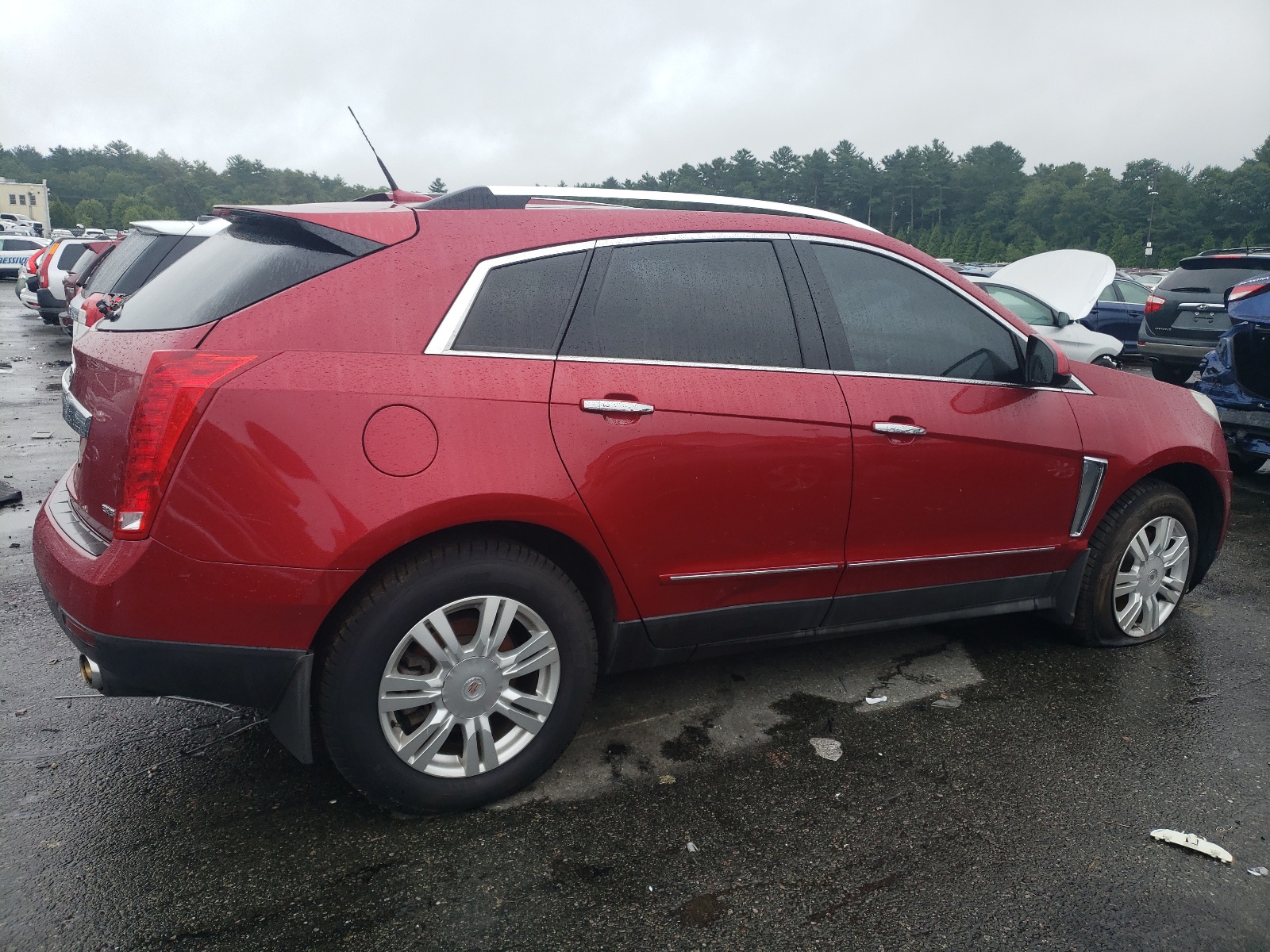 2014 Cadillac Srx Luxury Collection vin: 3GYFNBE36ES576888