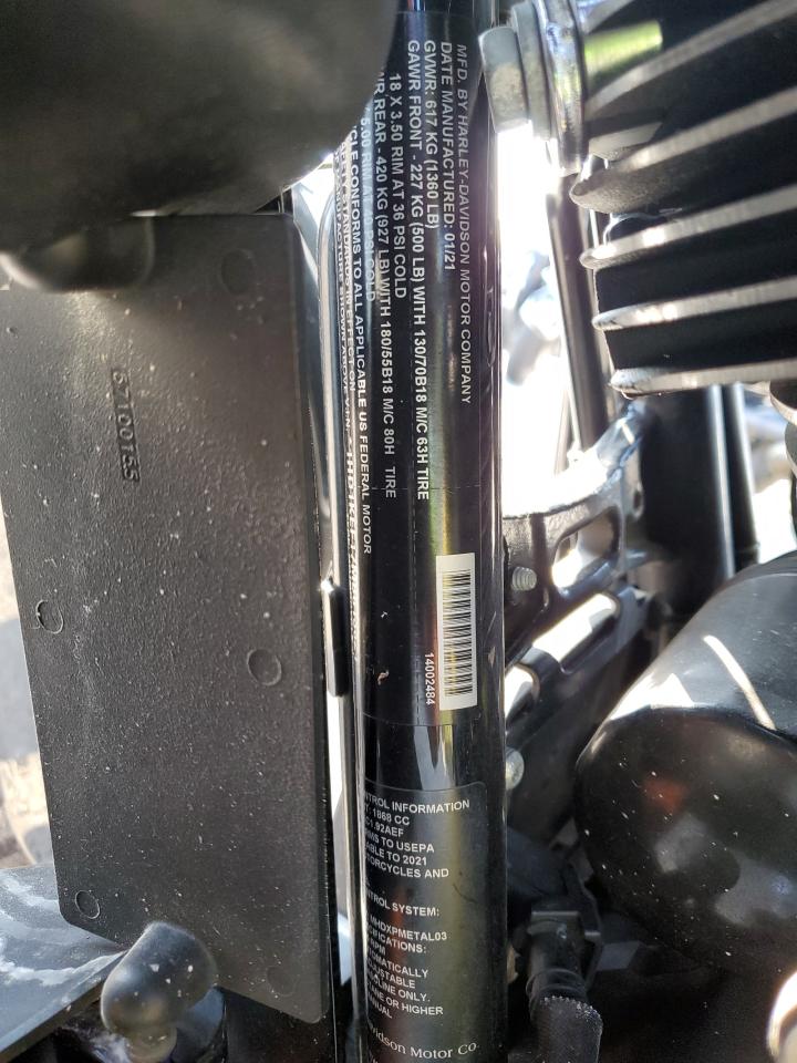 2021 Harley-Davidson Flhtk VIN: 1HD1KEF17MB613821 Lot: 66177294