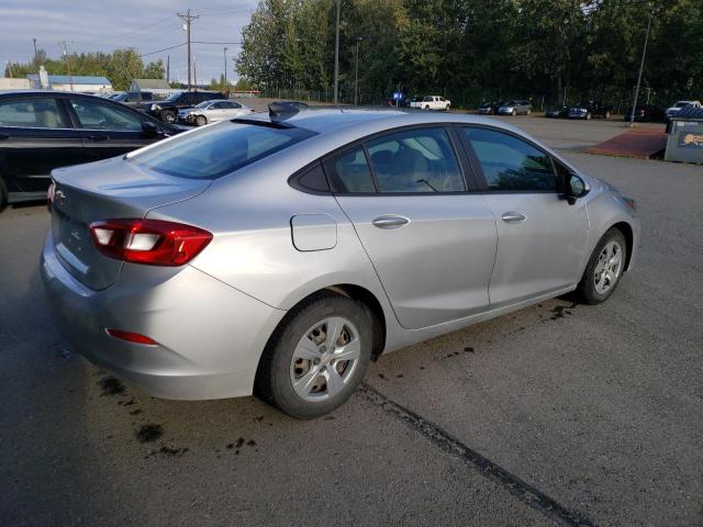  CHEVROLET CRUZE 2018 Silver