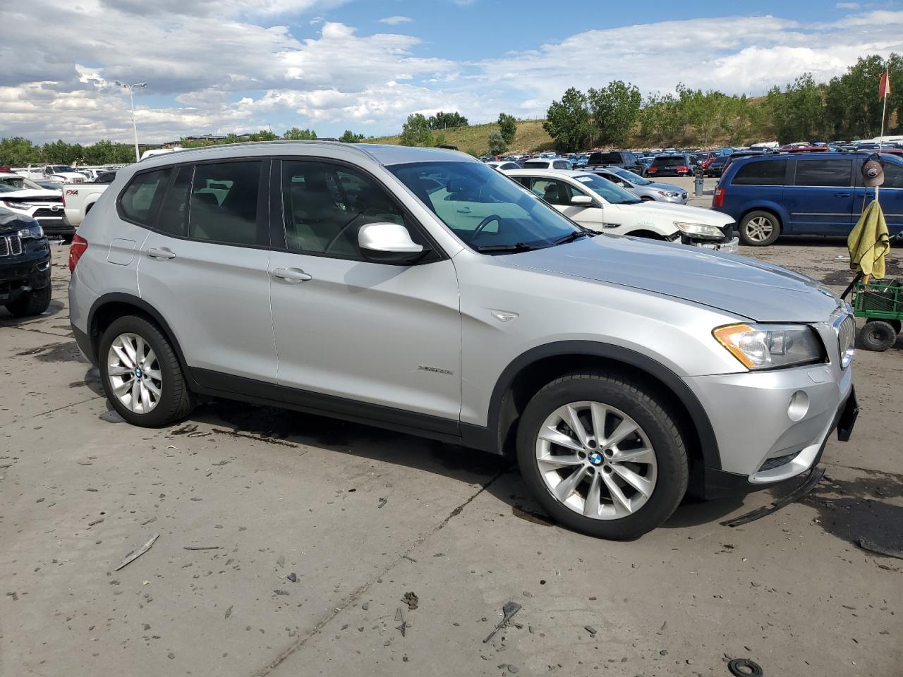 VIN 5UXWX9C5XE0D14667 2014 BMW X3 no.4