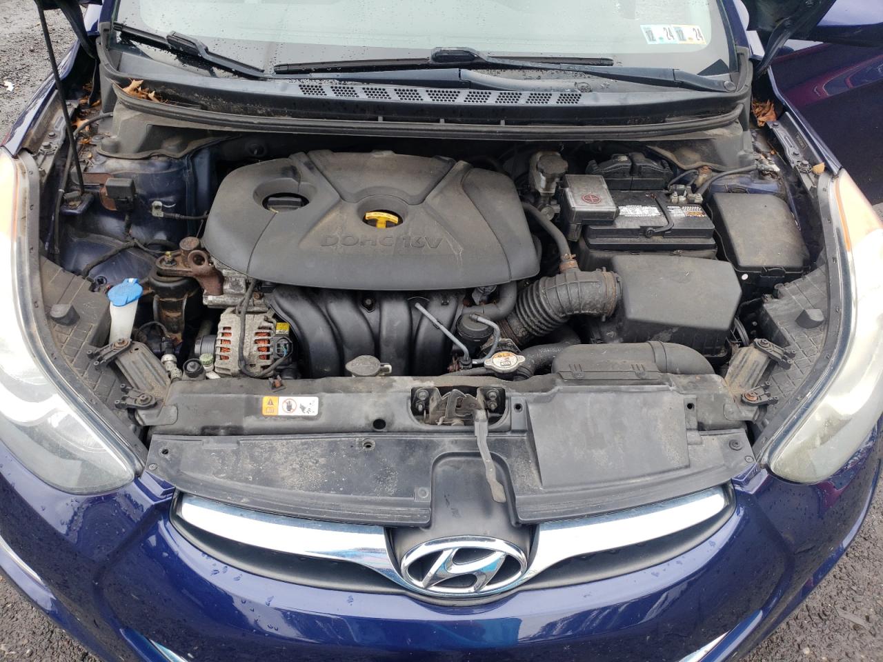 2013 Hyundai Elantra Gls VIN: 5NPDH4AE4DH268635 Lot: 64360634