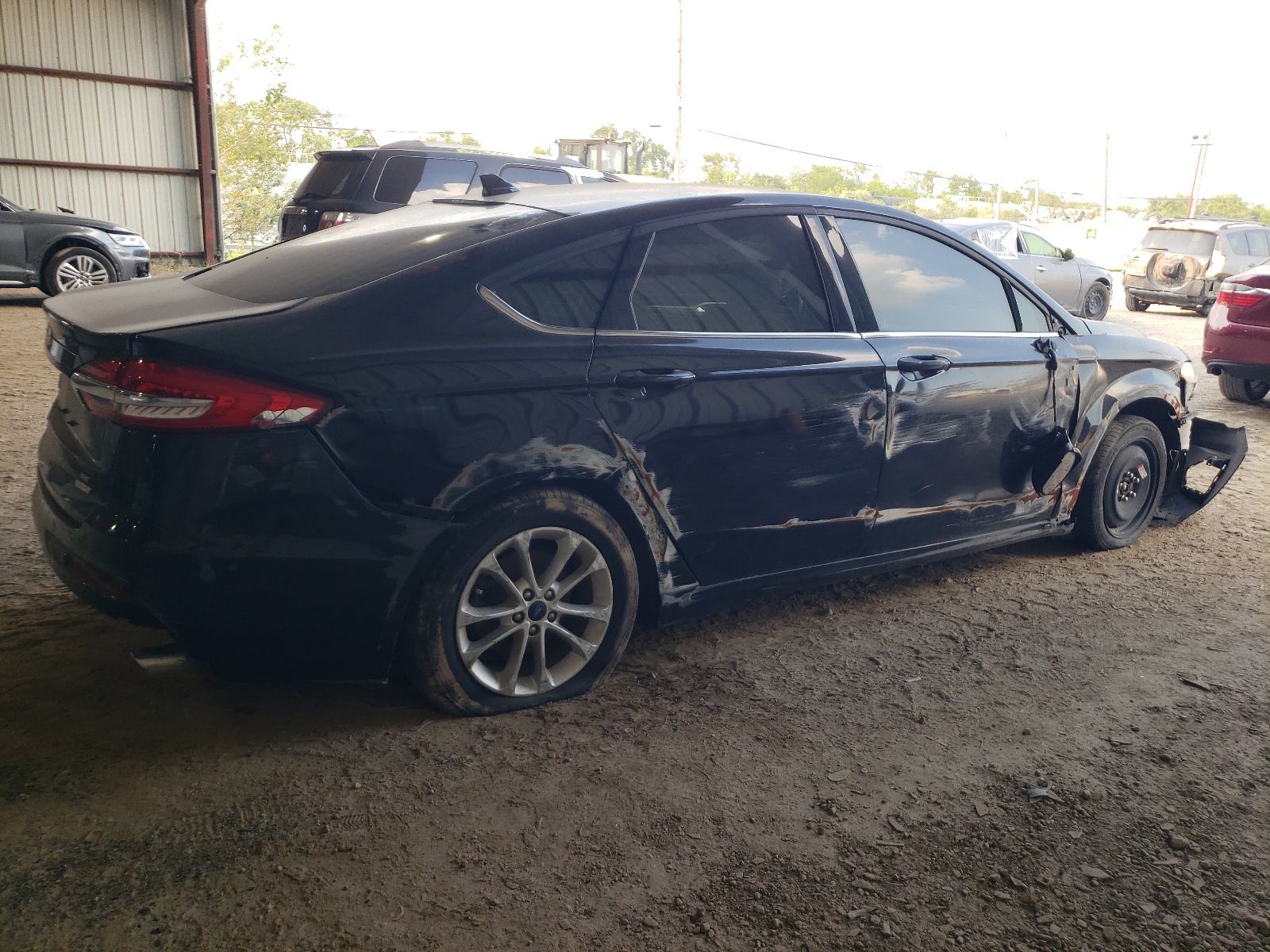 2019 Ford Fusion Se vin: 3FA6P0HD3KR219198