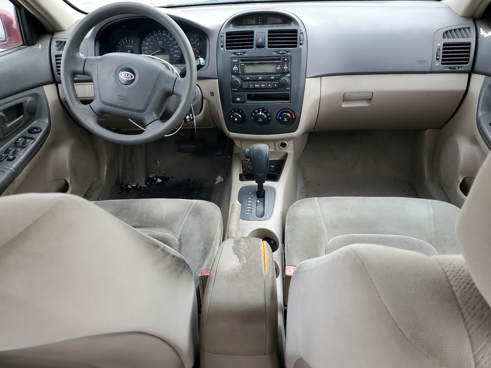 KNAFE121365275135 2006 Kia Spectra Lx