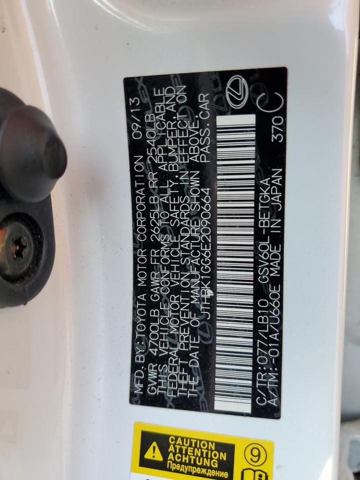 2014 Lexus Es 350 VIN: JTHBK1GG6E2090664 Lot: 65125134