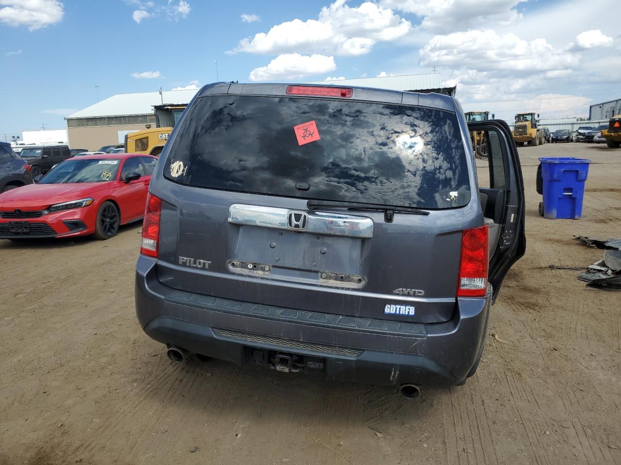 5FNYF4H51FB035617 2015 Honda Pilot Exl