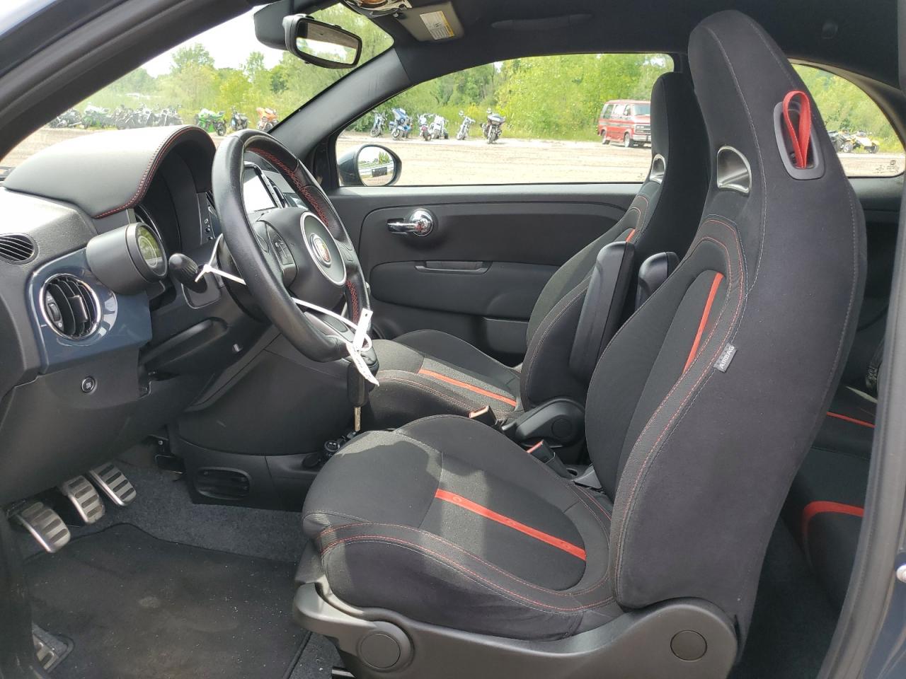 2016 Fiat 500 Abarth VIN: 3C3CFFFH6GT170487 Lot: 65955574