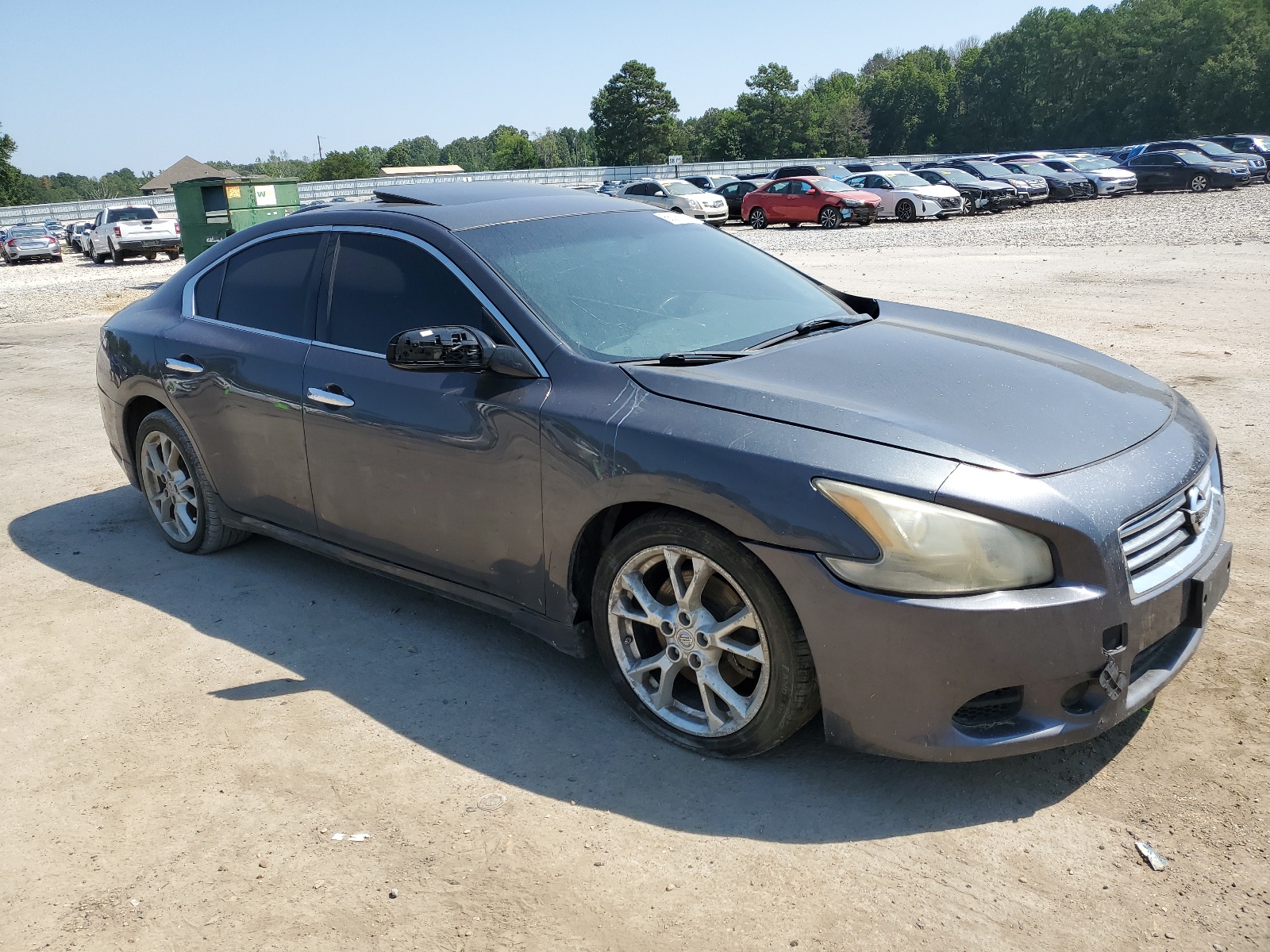 2013 Nissan Maxima S vin: 1N4AA5AP0DC821605