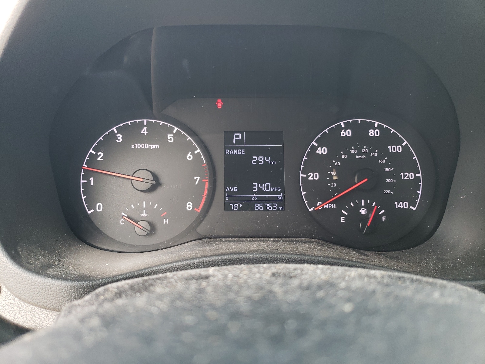 3KPC24A30KE042282 2019 Hyundai Accent Se