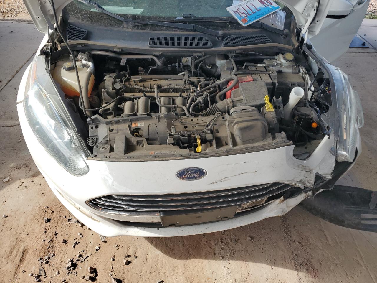 2018 Ford Fiesta S VIN: 3FADP4AJ0JM109011 Lot: 65273654