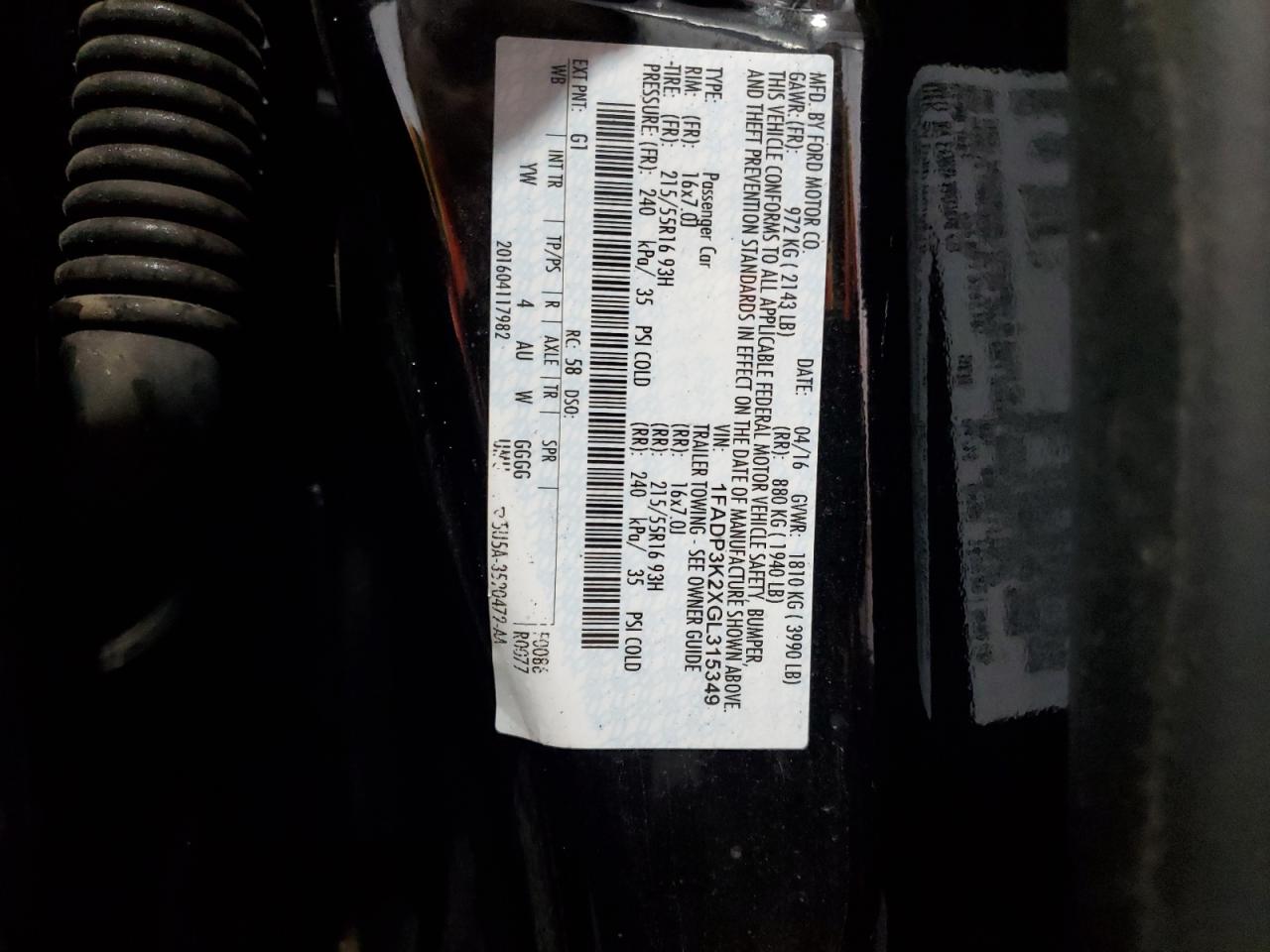 2016 Ford Focus - Image 12