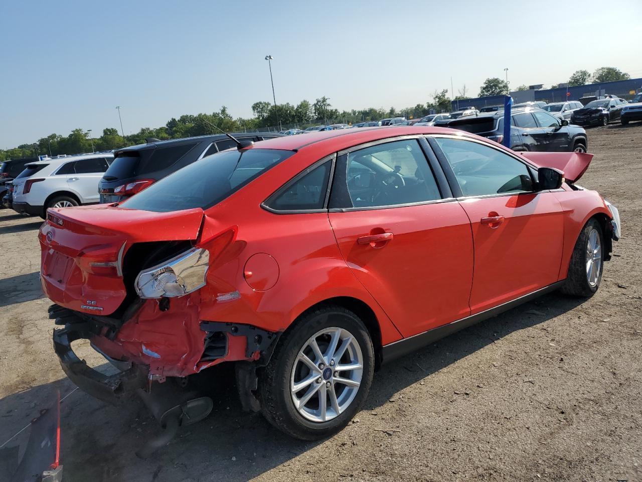 2016 Ford Focus Se VIN: 1FADP3F2XGL229744 Lot: 66564364