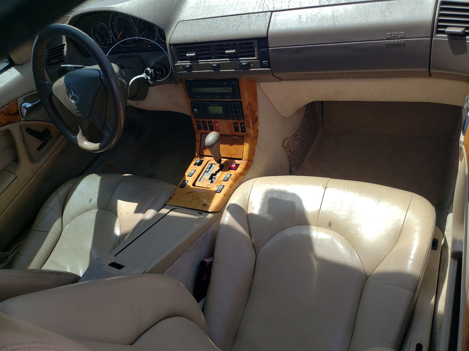 WDBFA68F11F196742 2001 Mercedes-Benz Sl 500