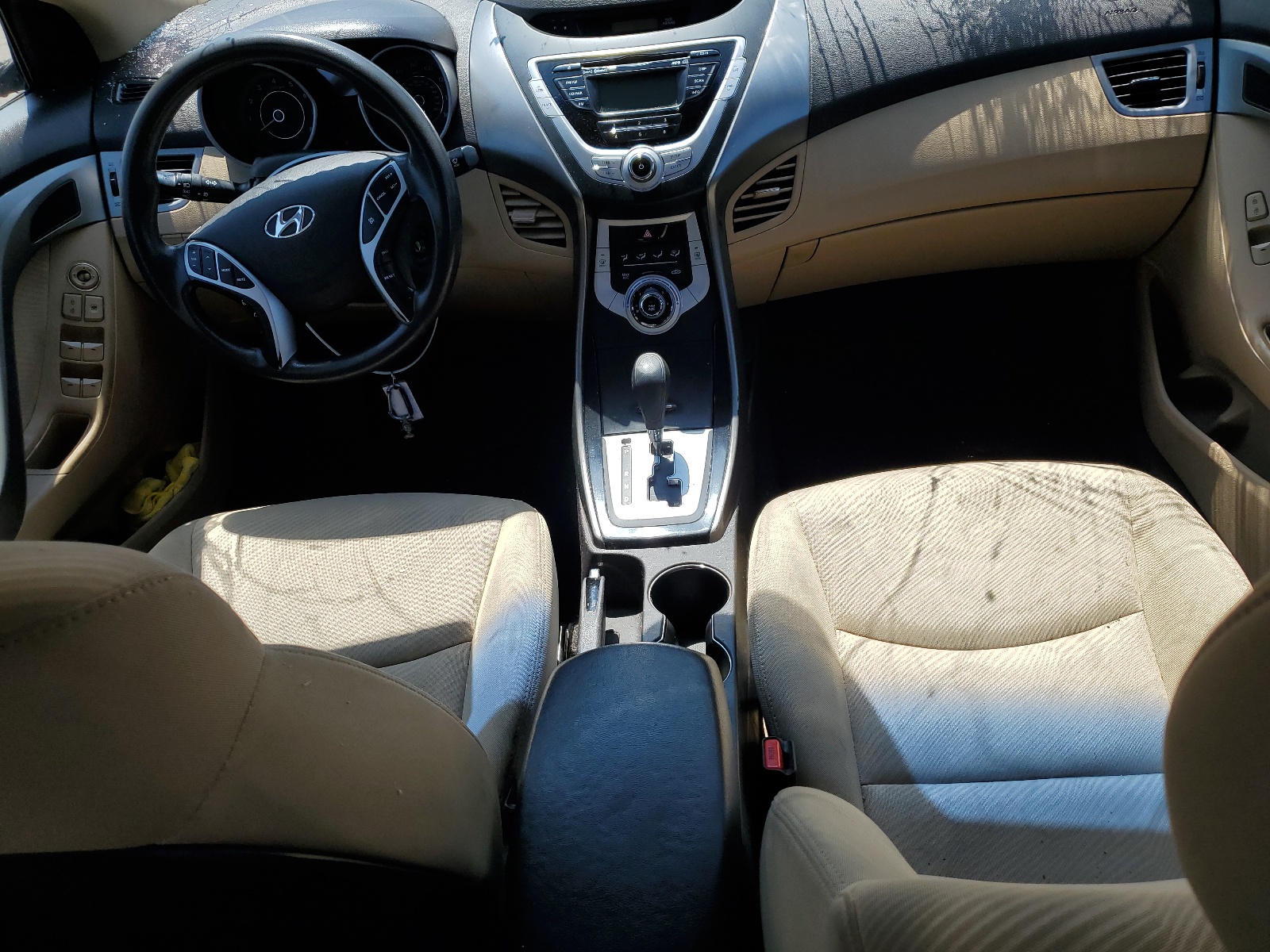 KMHDH4AE6CU429261 2012 Hyundai Elantra Gls