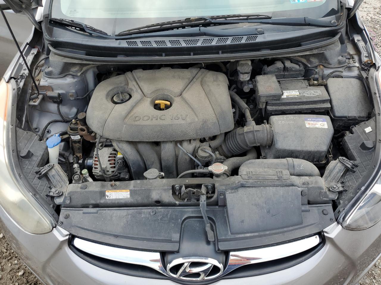 2011 Hyundai Elantra Gls VIN: KMHDH4AE8BU080778 Lot: 66074714