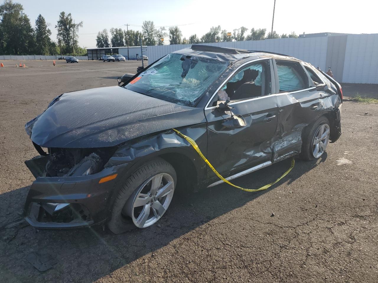 2019 Audi Q5 Premium Plus იყიდება Portland-ში, OR - Biohazard/Chemical