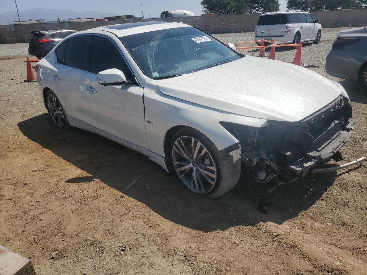 VIN JN1EV7AR8JM434743 2018 INFINITI Q50 no.4