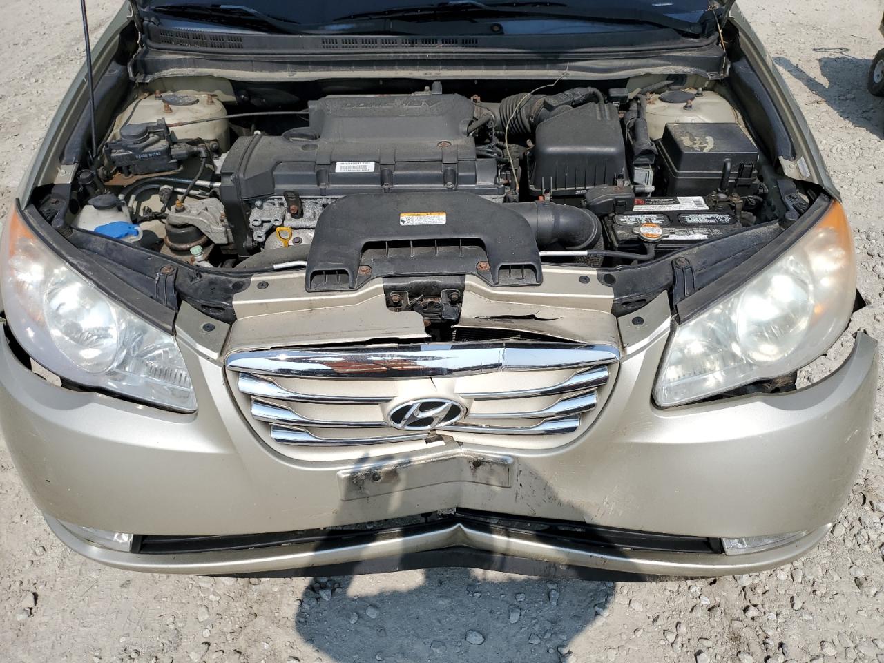 2010 Hyundai Elantra Blue VIN: KMHDU4AD5AU866426 Lot: 66322214